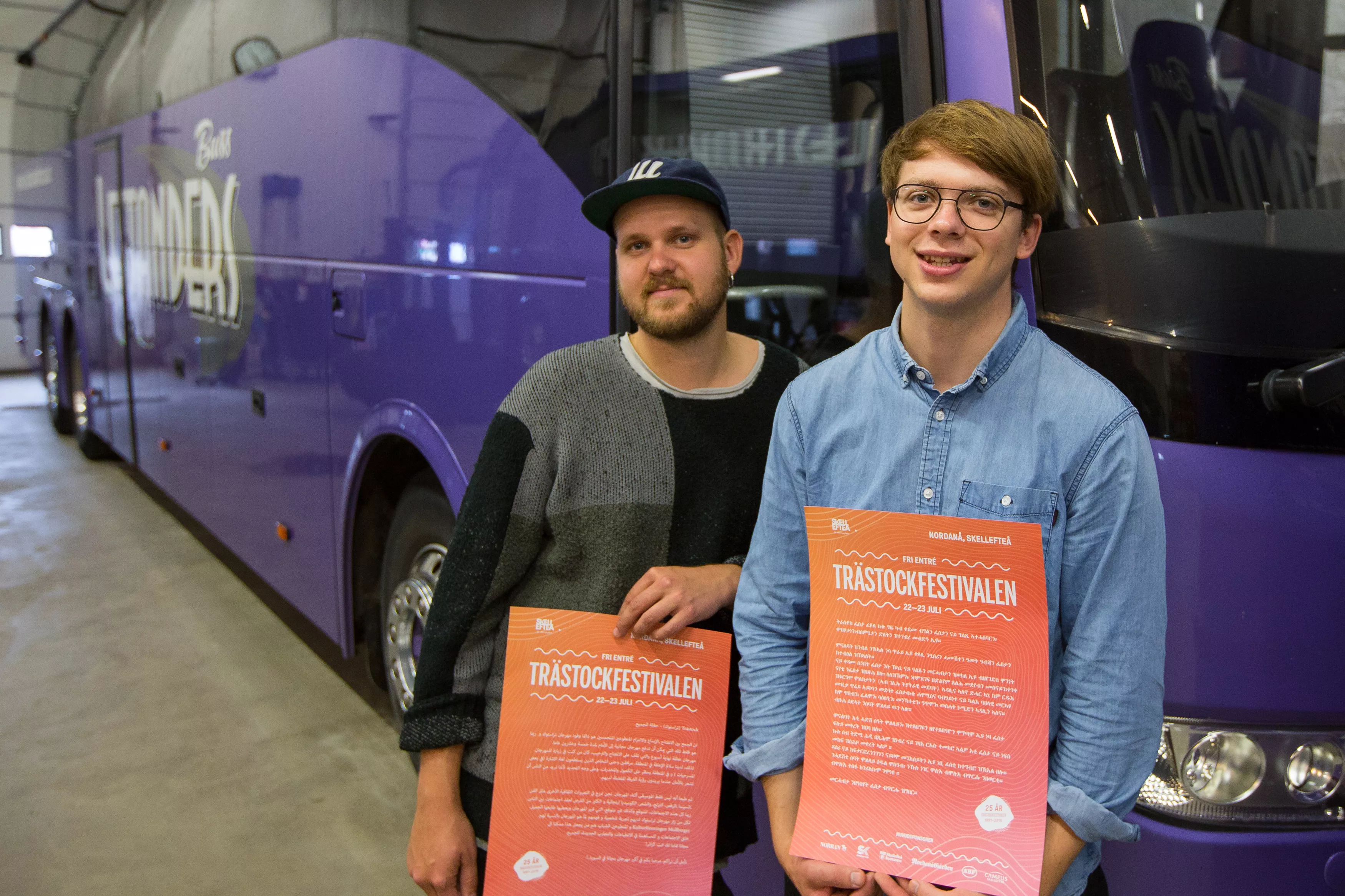 Gratis festivalbussar för nyanlända