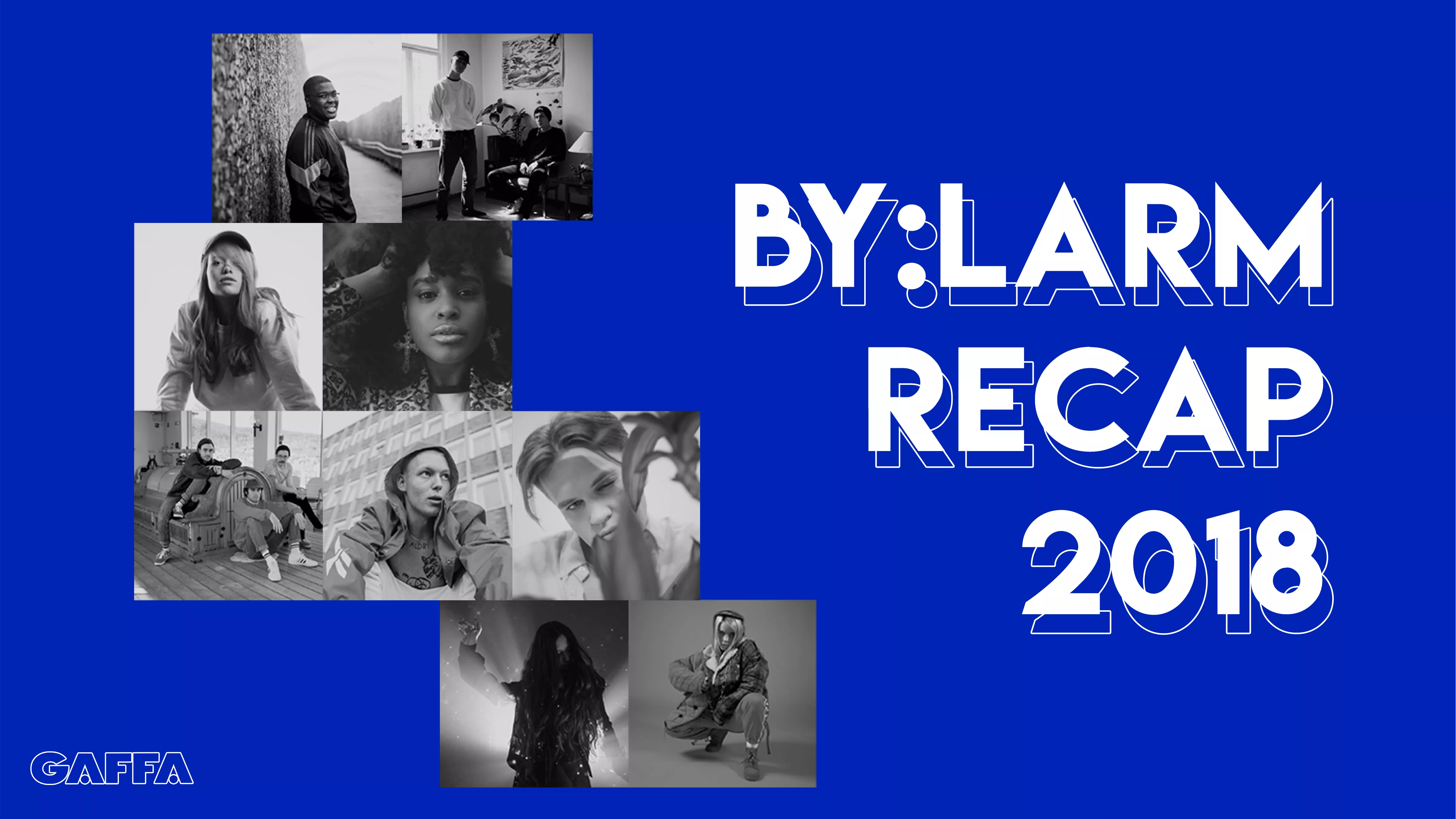 SPILLELISTE: by:Larm-låtene som redder mandagen