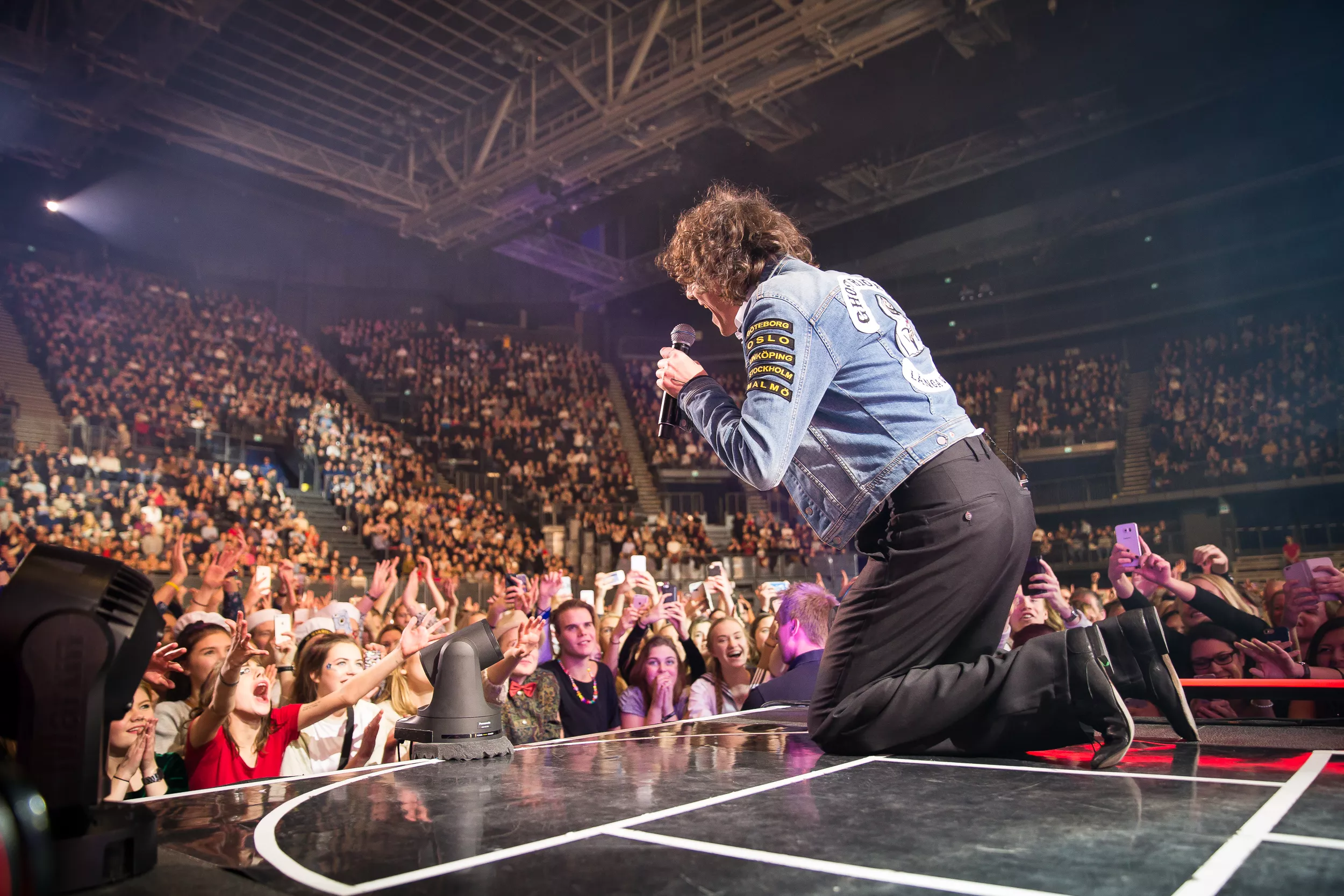Håkan ga alt, men måtte kjempe med trøblete lyd i Spektrum