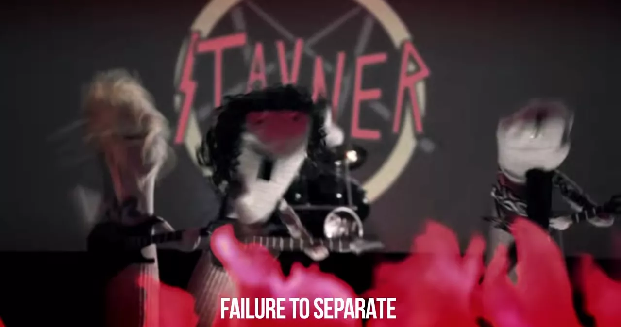 Se Slayer i strumpversion