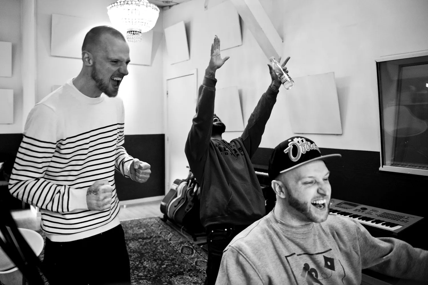 I studiet med Bryxtofte og Johnson