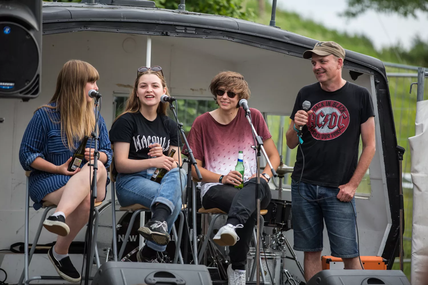 Baby in Vain besøgte GAFFAs stand på Tinderbox – Turboweekend og The Minds of 99 er på vej