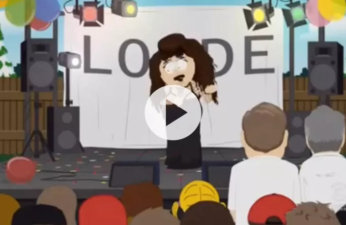 Se Lorde synge South Park-parodi