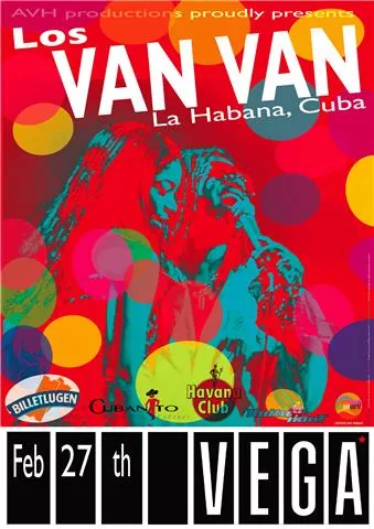 Los Van Van spiller i Vega