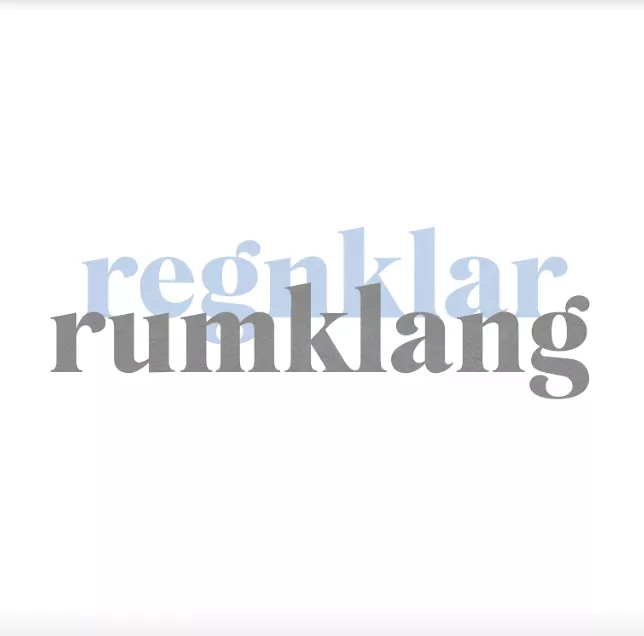 Regnklar rumklang - Søren Ulrik Thomsen & Det Glemte Kvarter