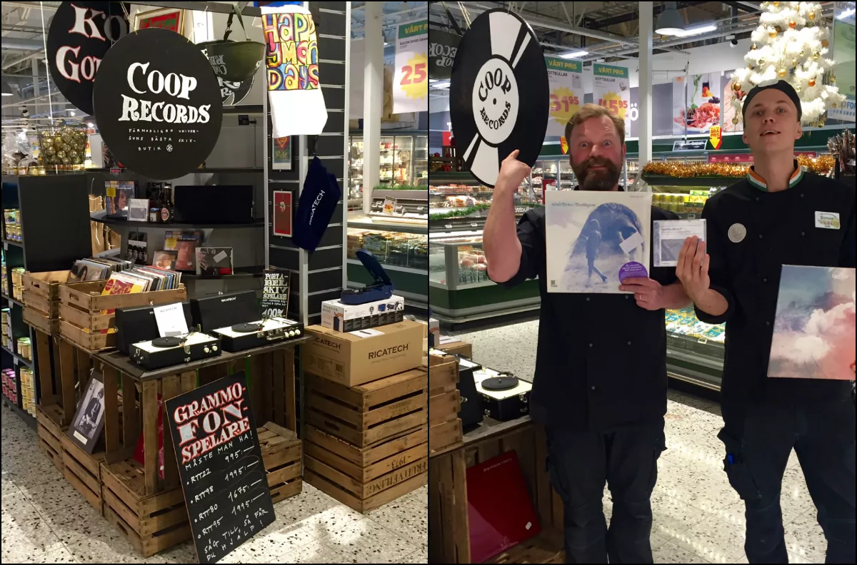 Här kan du köpa vinyl vid charken