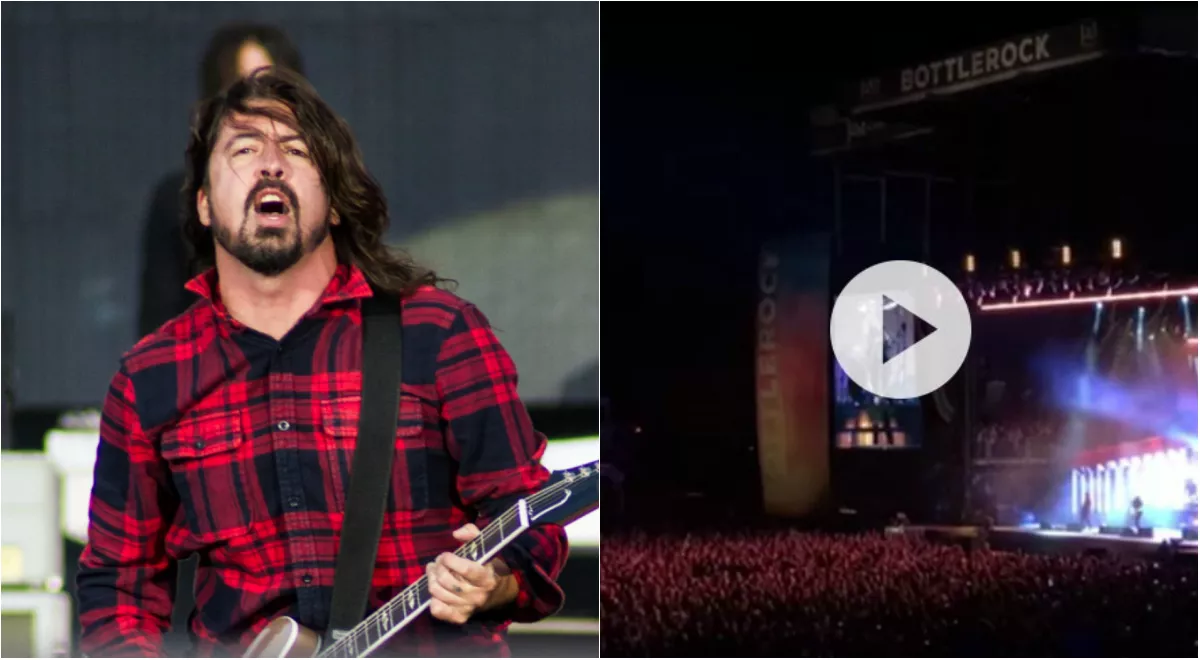 Video: Arrangören stryper ljudet – Foo Fighters fortsätter spela