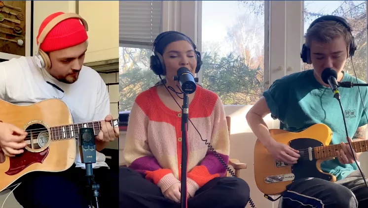 KARANTÆNE-TV: Danske "debutanter" giver gåsehudsfremkaldende hjemmesession 