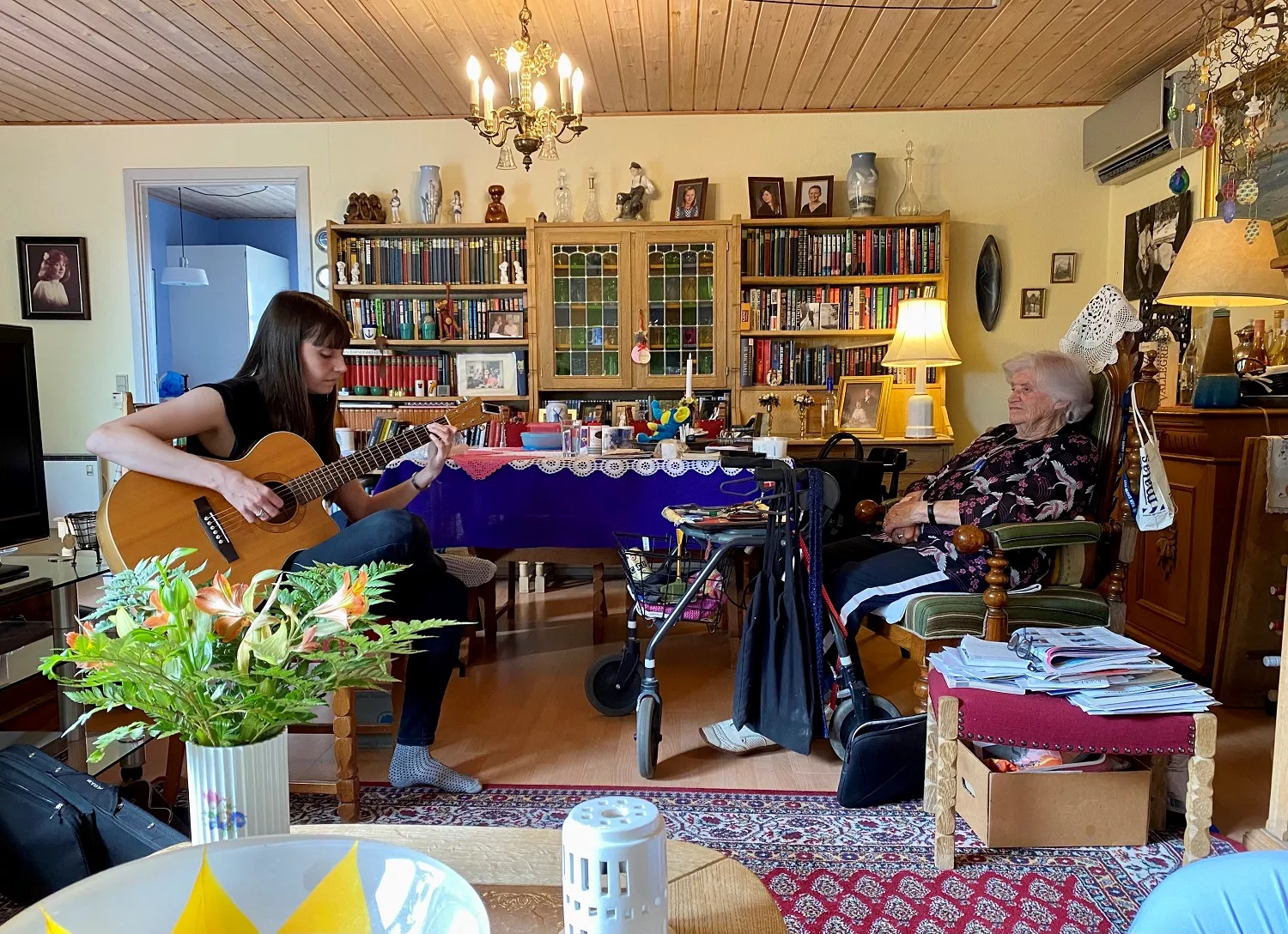 Region Midt støtter projektet "Musikalske Besøgsvenner" med over en halv million 