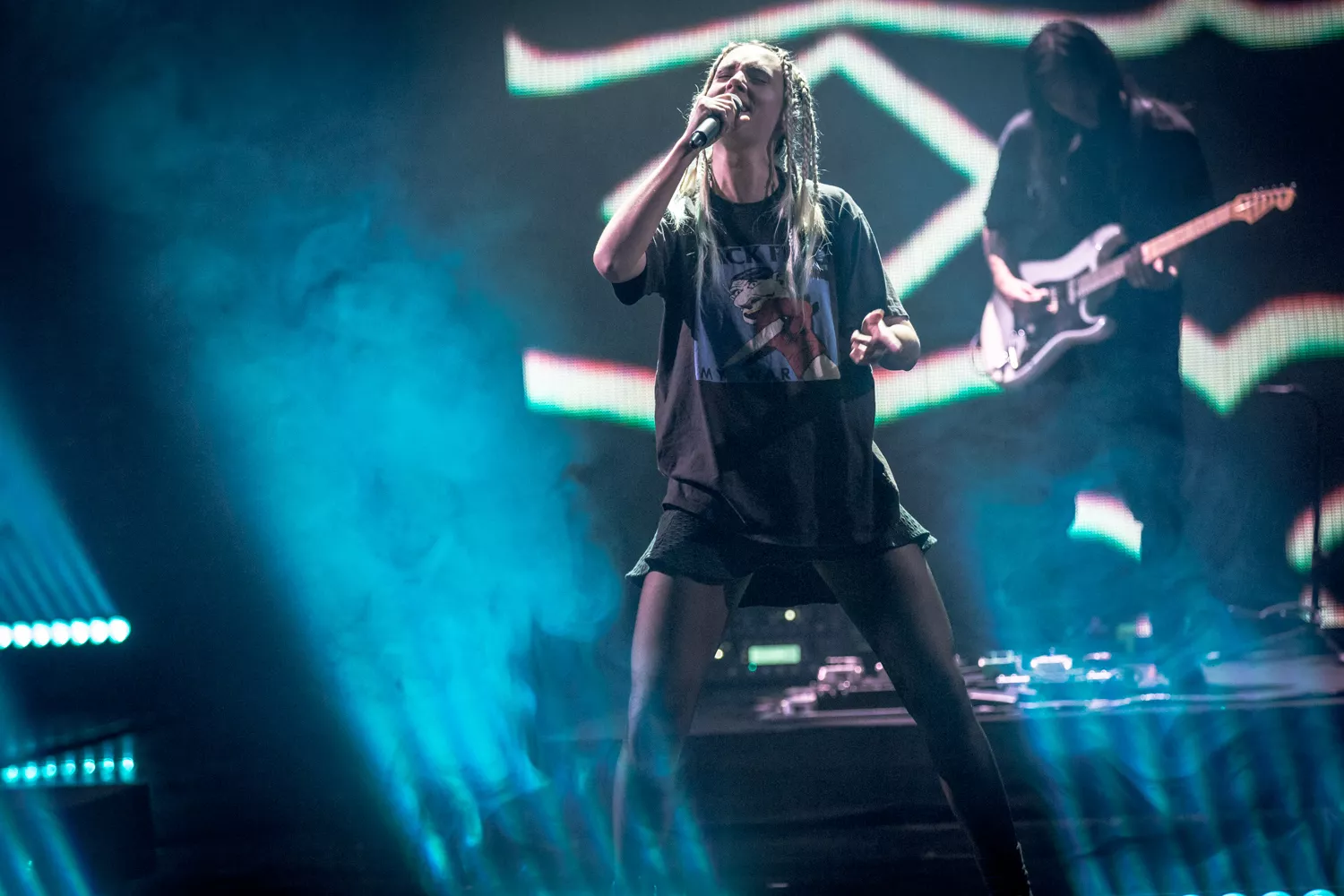 Den tidligere Spice Girl Mel C gæstede MØ på scenen