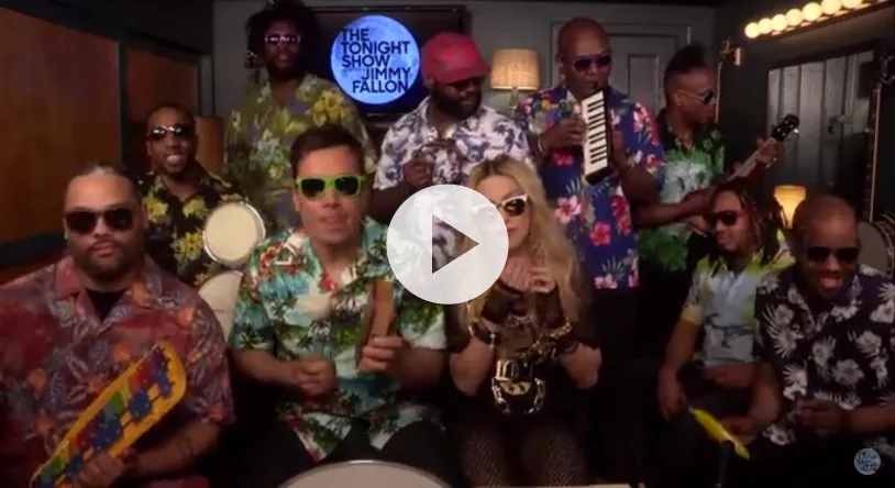 Video: Se Madonna som standupper