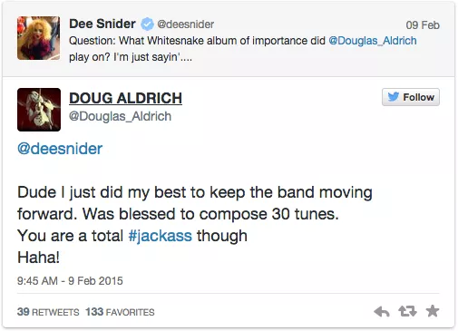 Rockstjärnor i storbråk