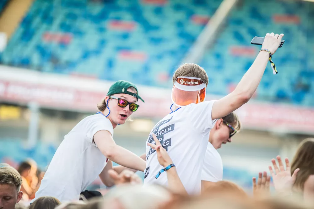 Nästan hundra narkotikabrott efter polisens festivaltillslag