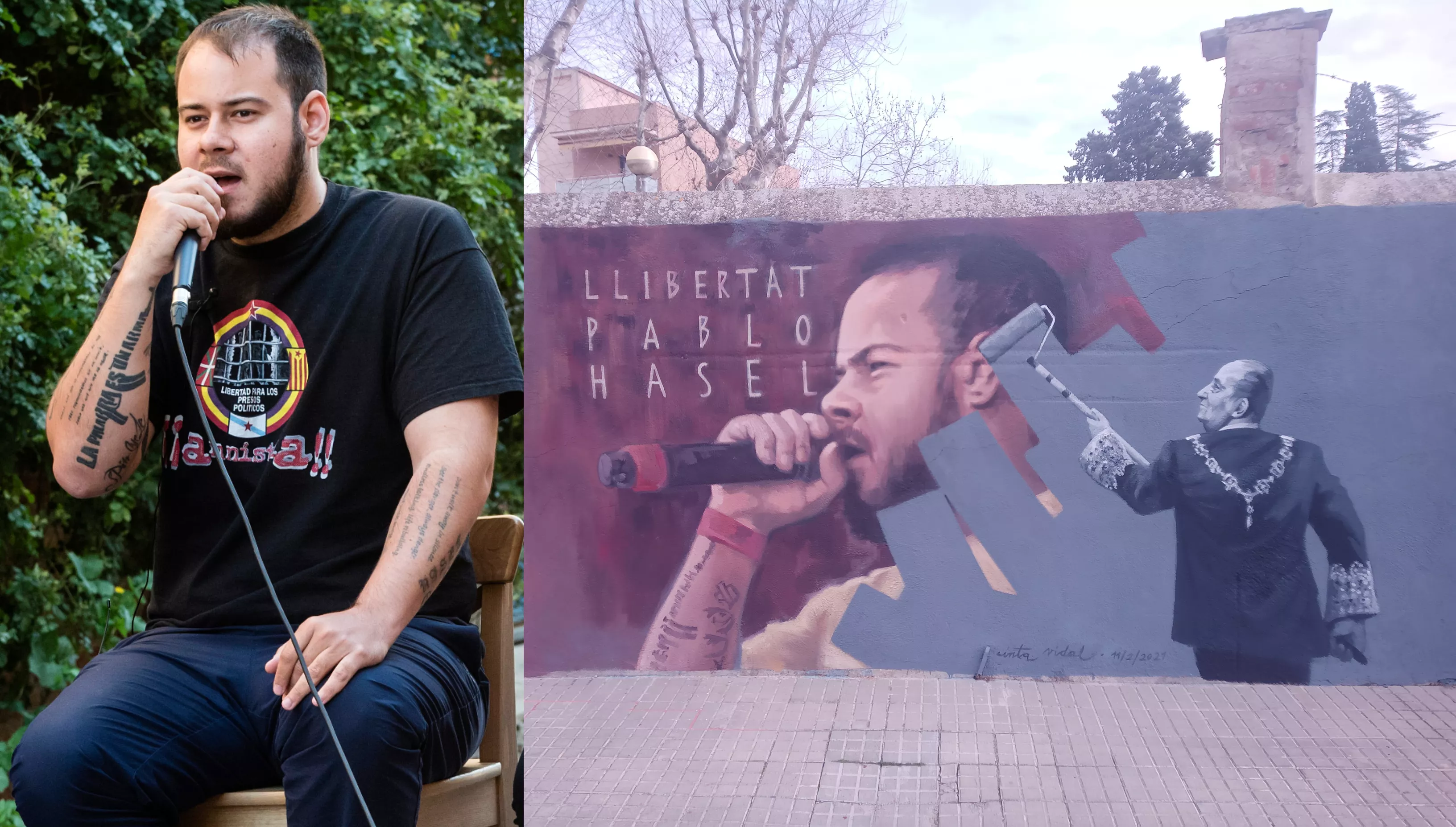 Rapper låste sig inde på universitet – skulle i fængsel for sine tekster