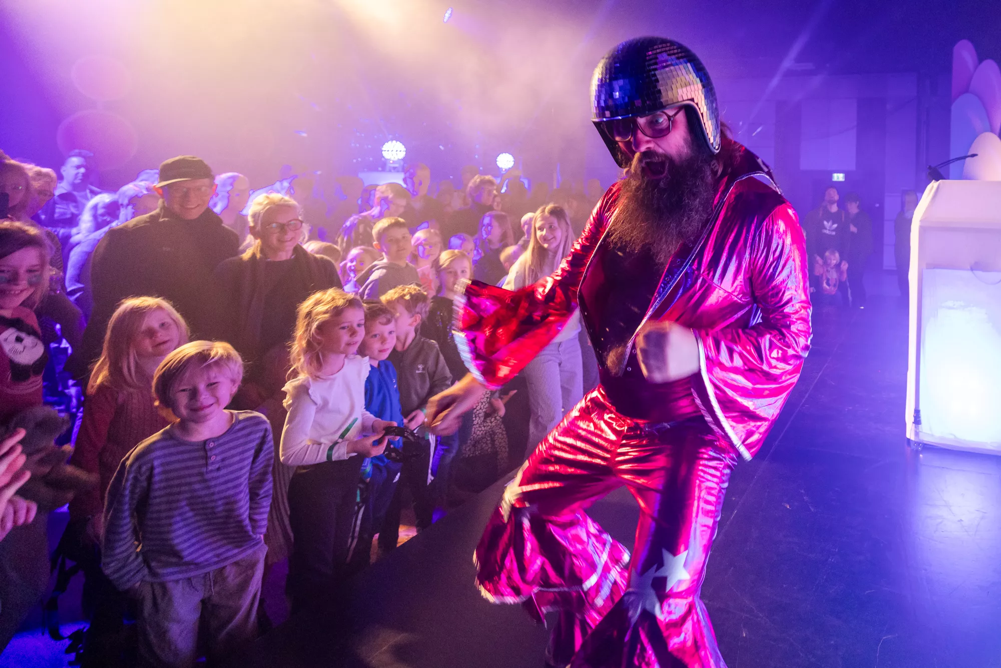 Onkel Reje drager på galaktisk juleturné