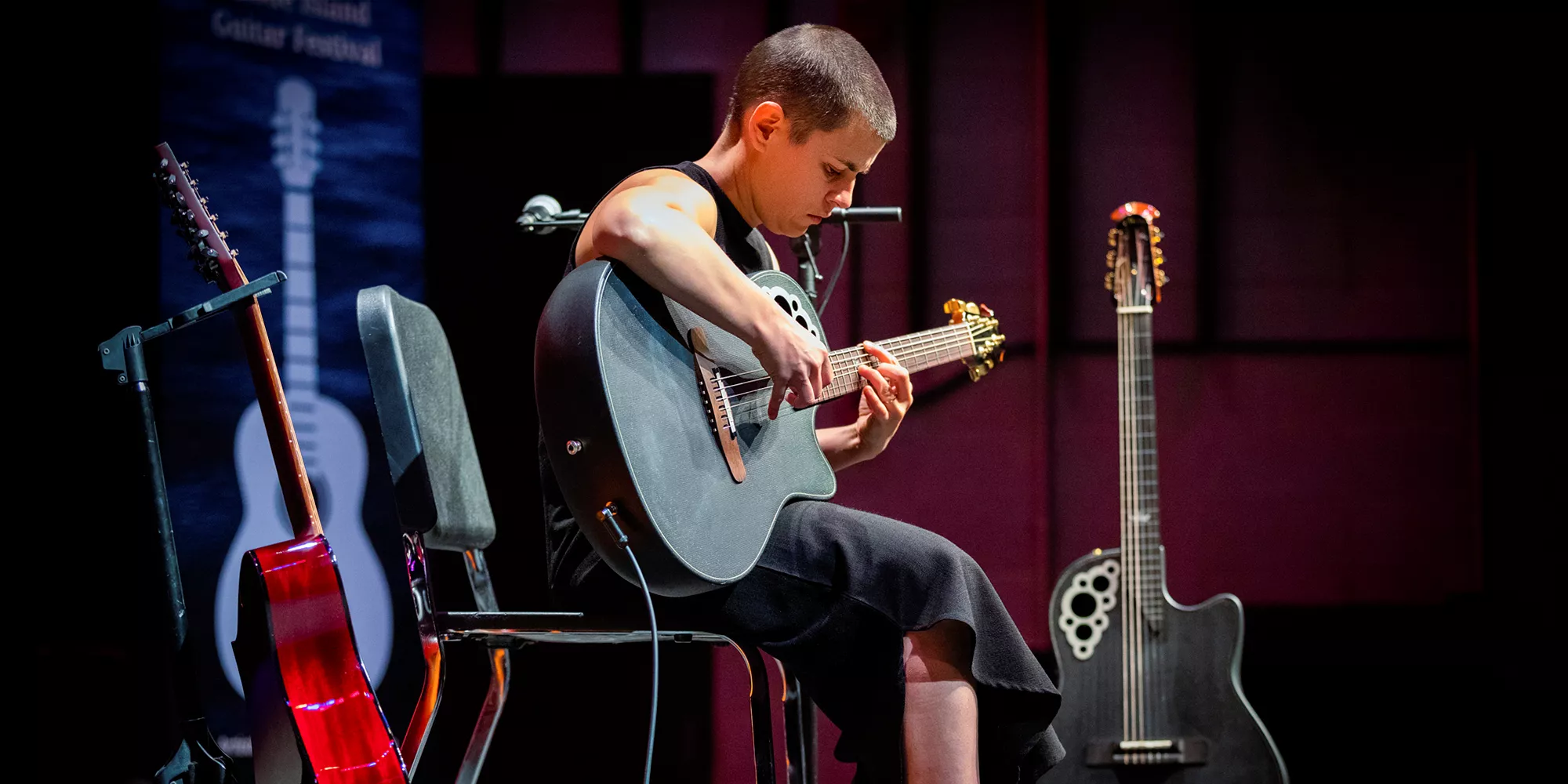 Gitarristen och kompositören Kaki King.