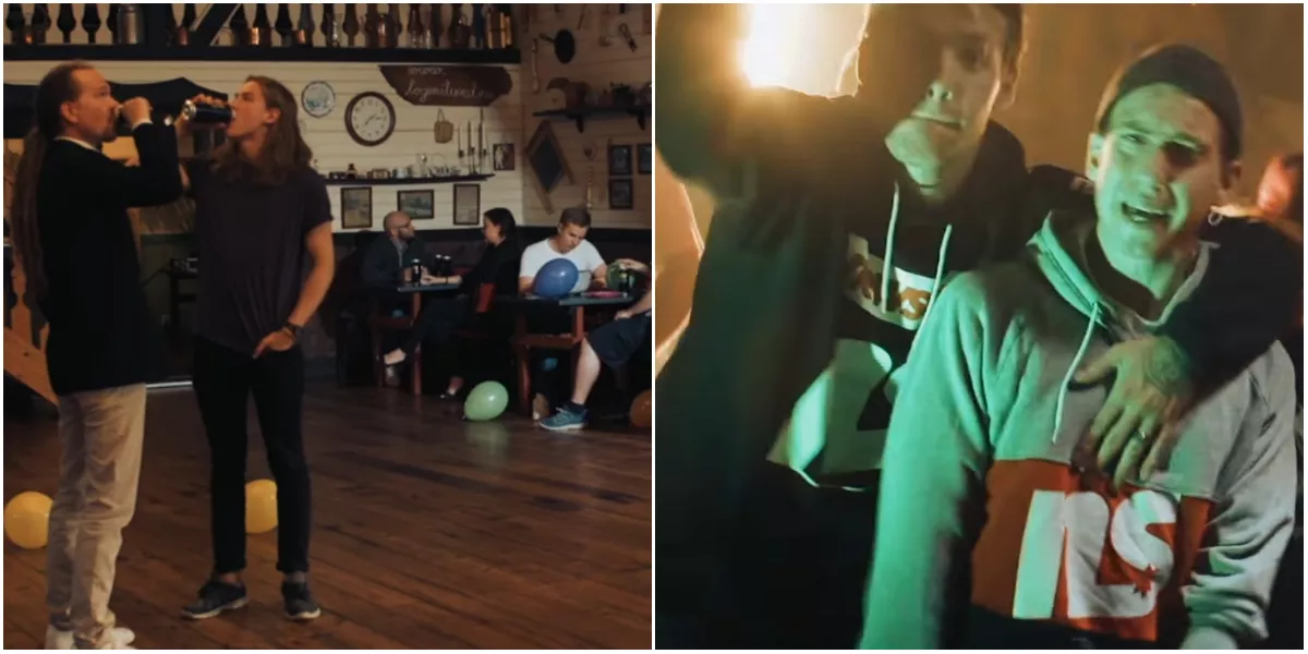 VIDEOPREMIÄR: Djungeln kraschar stel personalfest