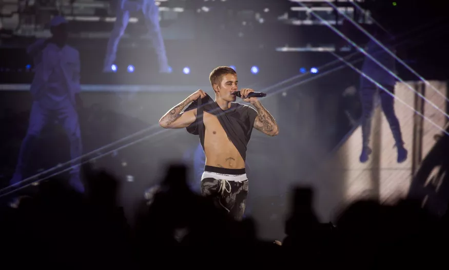 Justin Bieber slår fan ned i Barcelona