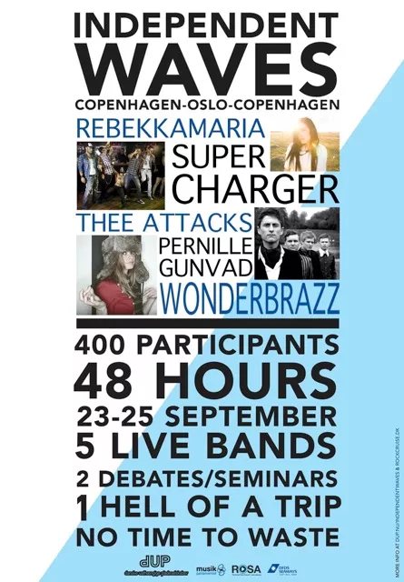 Tag på musikkrydstogt med DUP