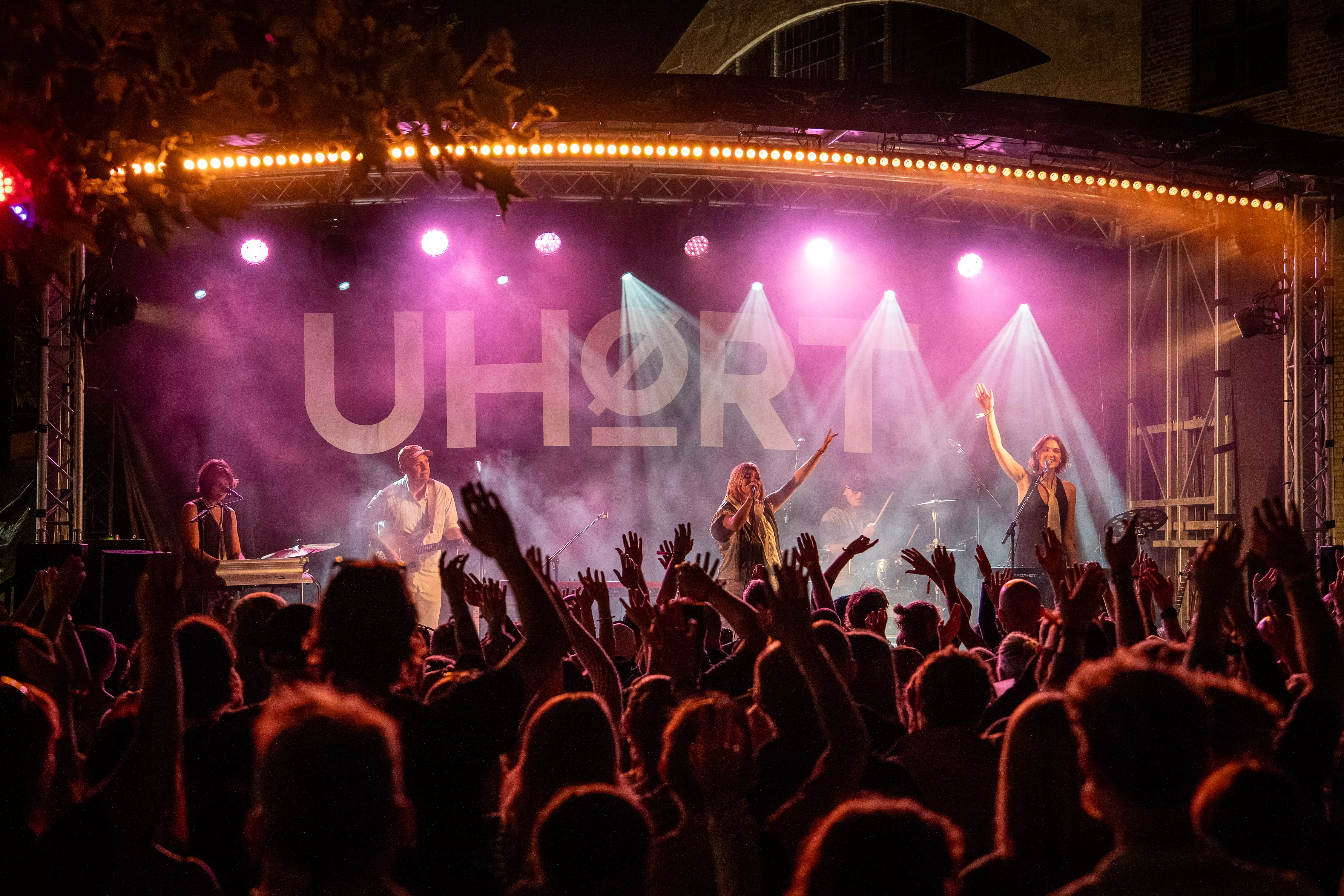 Billede fra Uhørt Festival 2025, hvor Etva gav koncert.