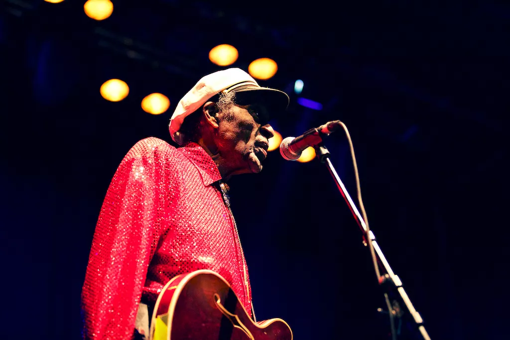 Chuck Berry siger farvel i Randers