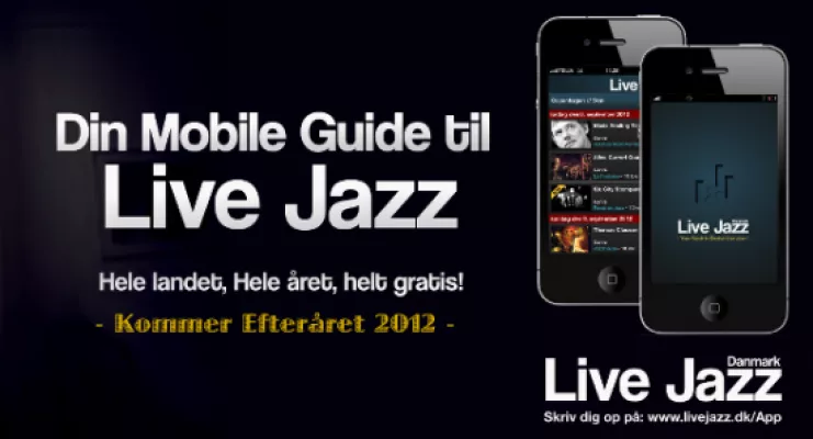 Danmarks første landsdækkende koncert-app har fokus på jazzen