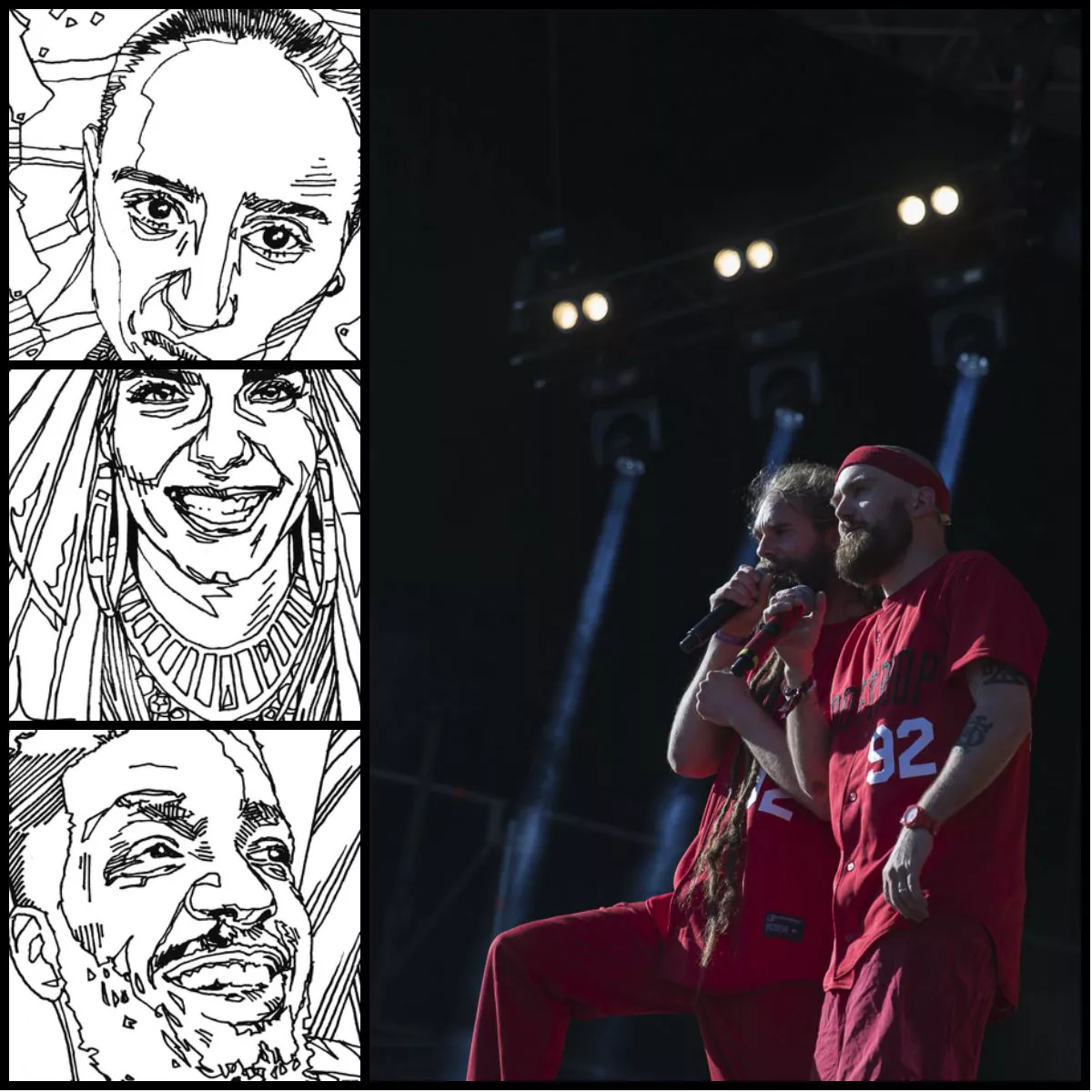 Här är den, första målarboken med svenska rappare