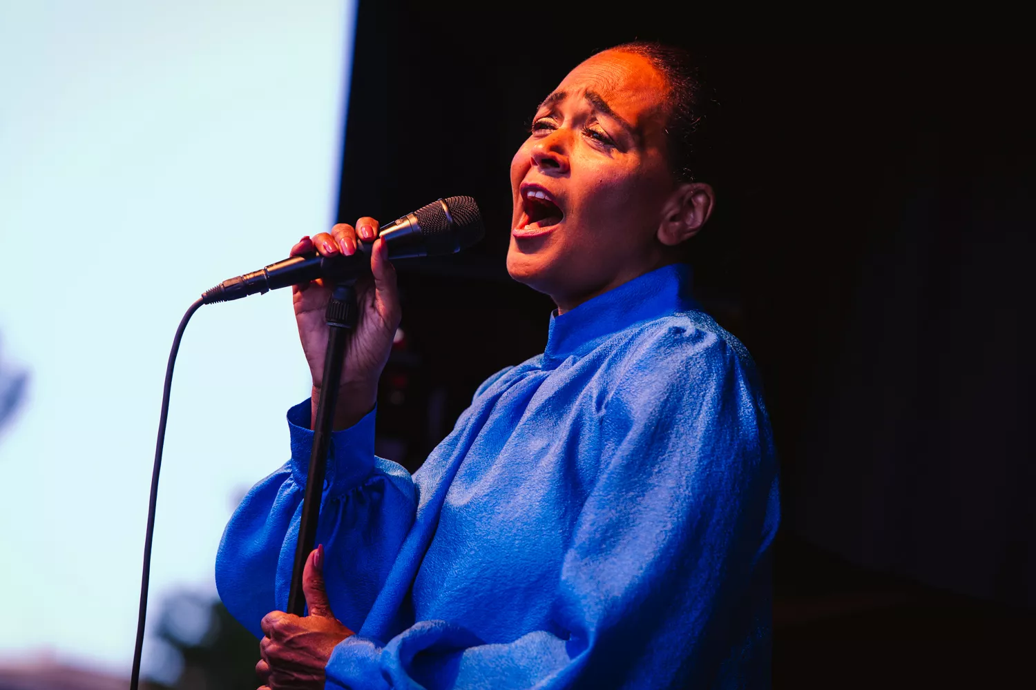 FOTOSERIE: Caroline Henderson afsluttede koncertrækken i Haveselskabets Have