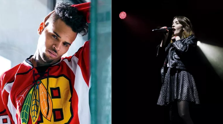 Chris Brown svarer aggressivt på kritik fra Chvrches: Tabere!