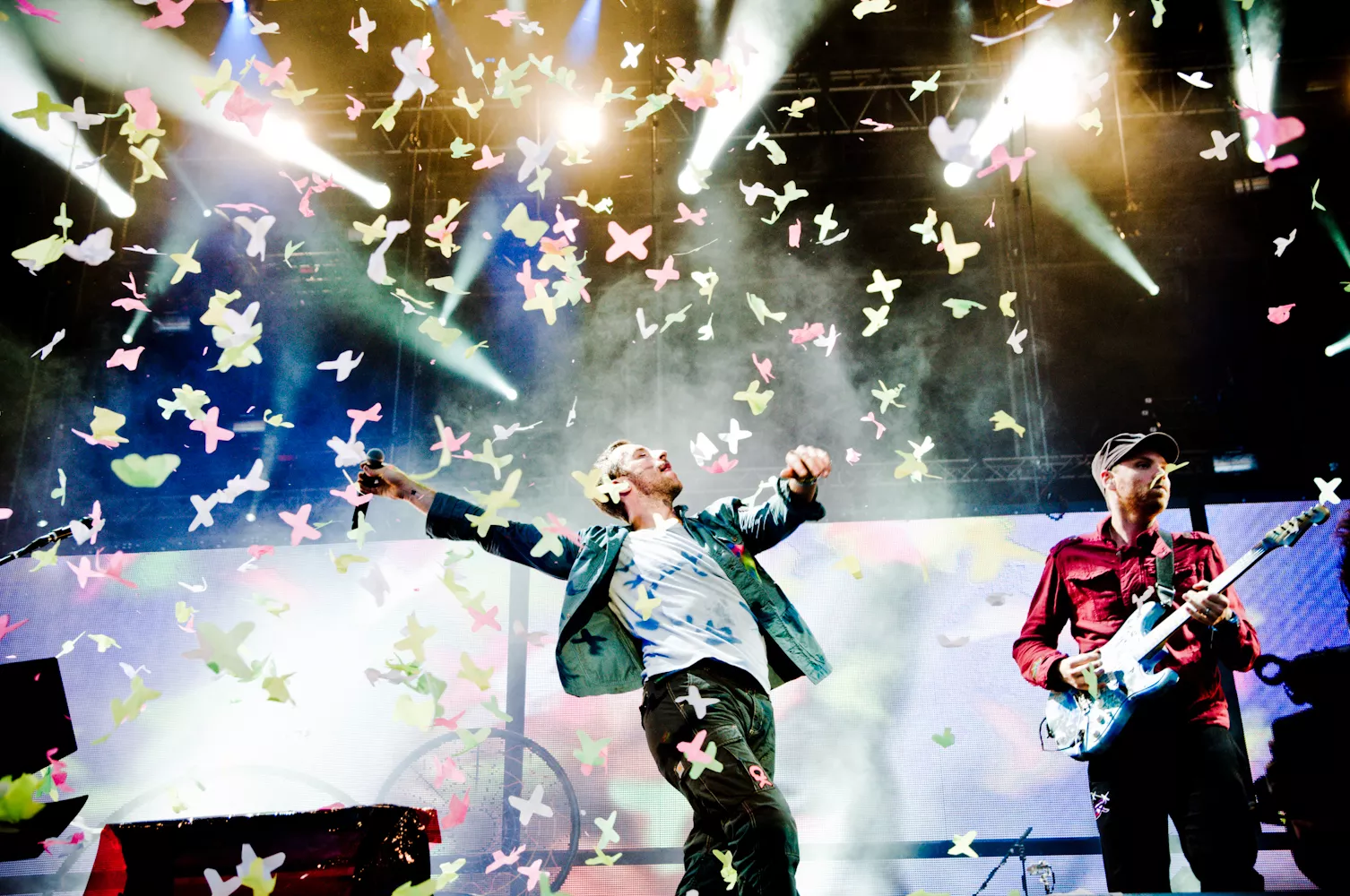 Coldplay strömmar Madridkonsert