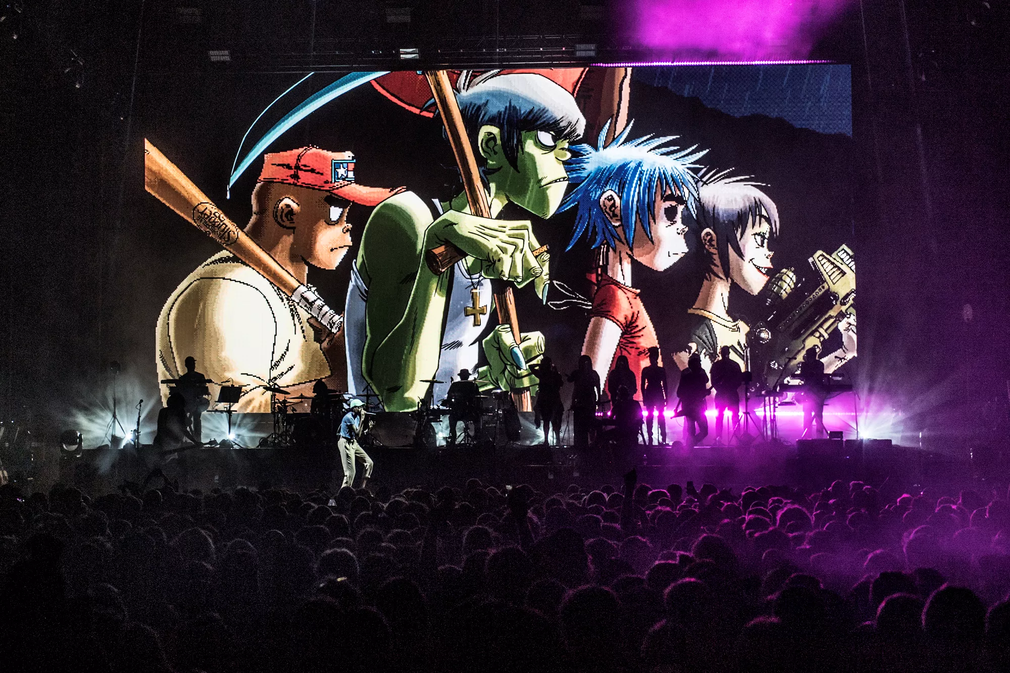 Er dette de mest overraskende samarbeidene til Roskilde-aktuelle Gorillaz?