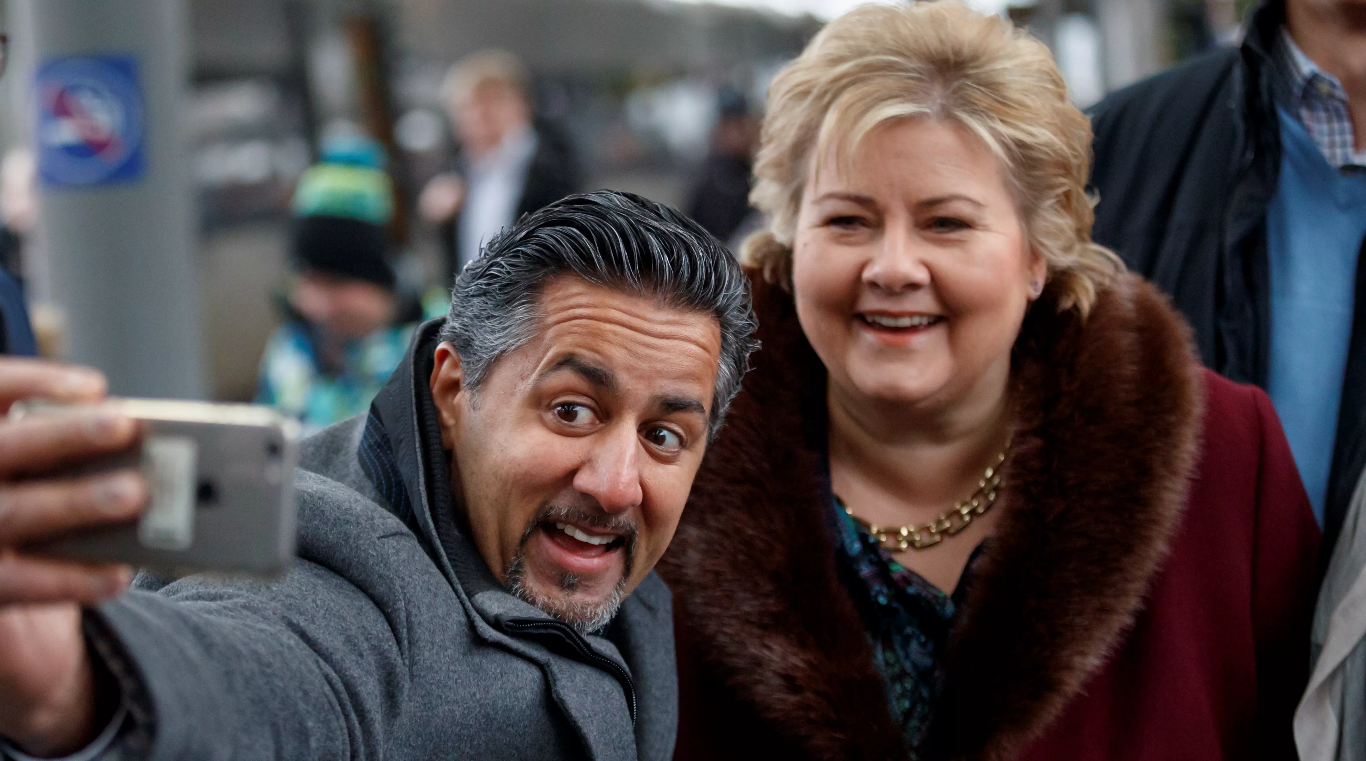 Erna med Prince-stunt