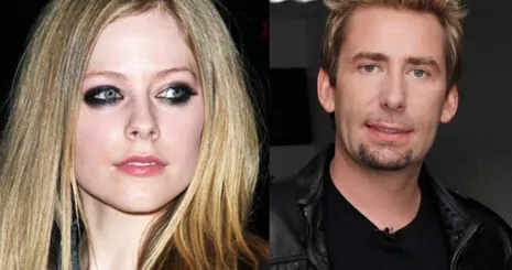 Avril Lavigne og Chad Kroeger synger duet under Nickelback-koncert