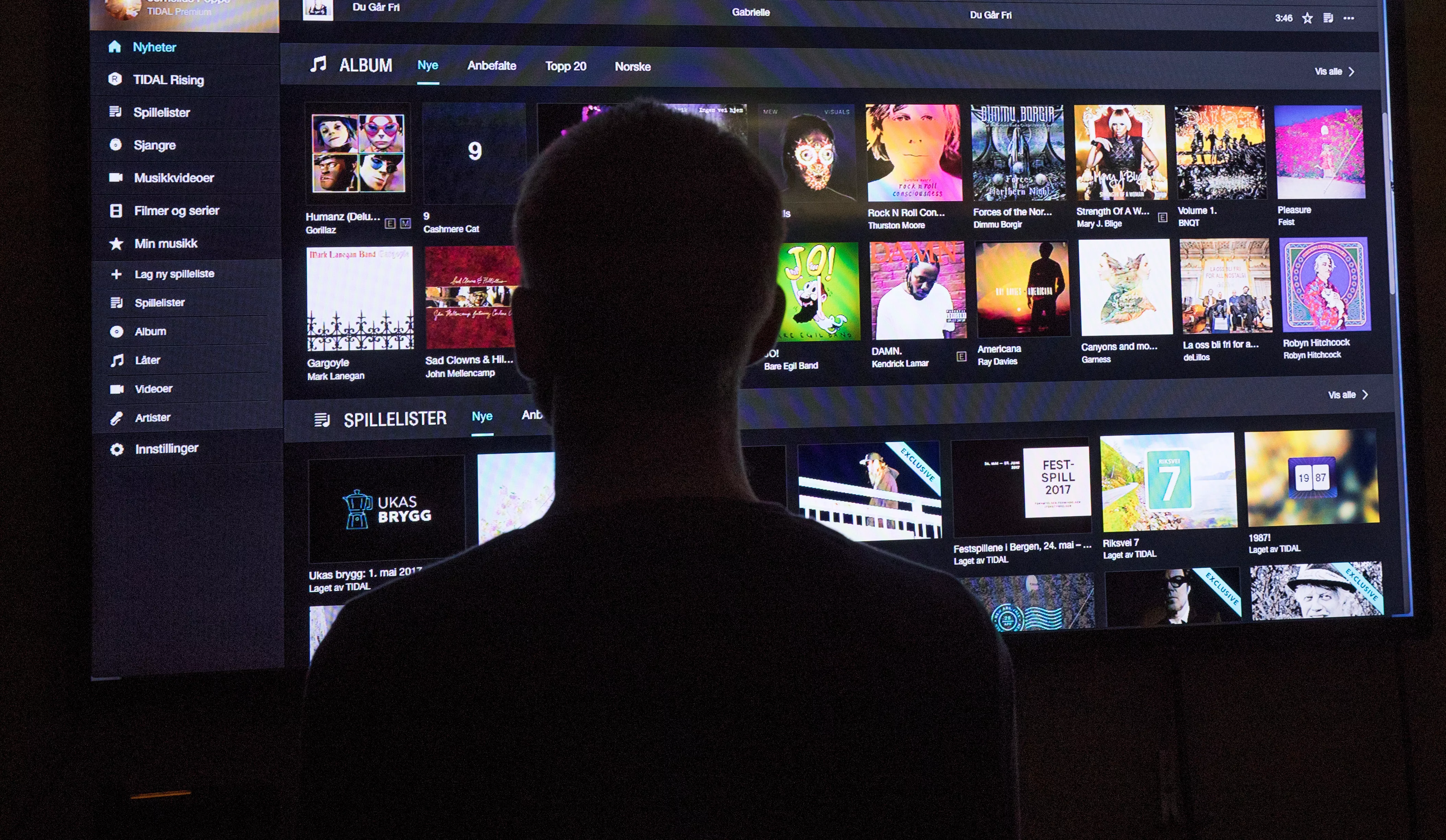 Artister trekker musikk fra Tidal