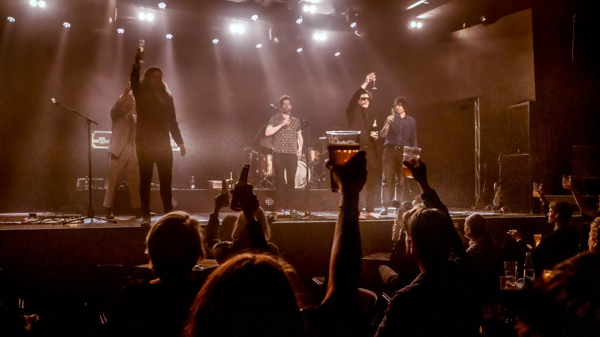 Fribytterdrømme på scenen i Odense, maj 2021.