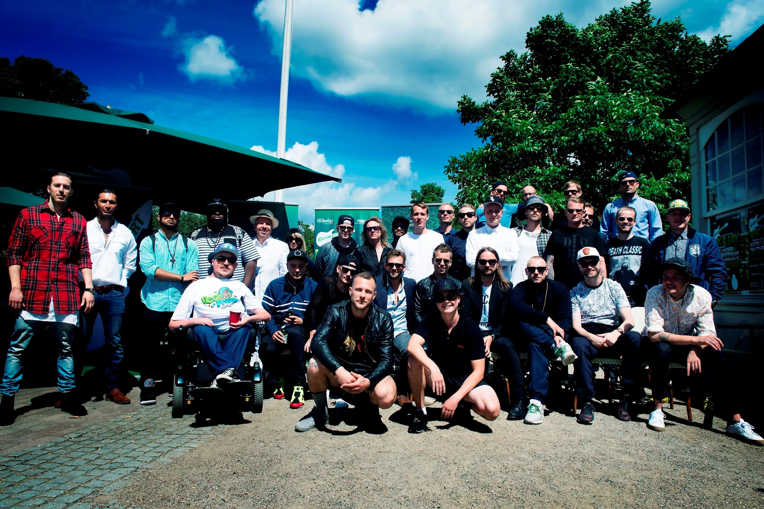 Se hele Grøn Koncert-holdet samlet 