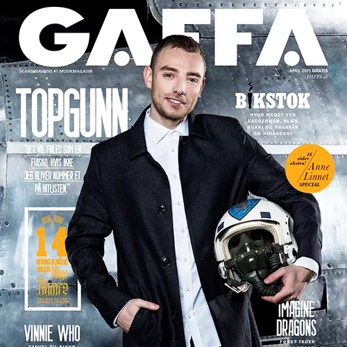Mød TopGunn i GAFFA april - på gaden nu