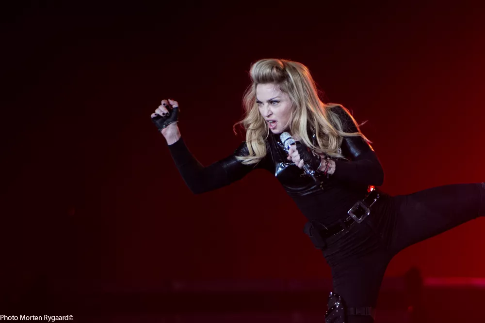 Madonna till Sverige