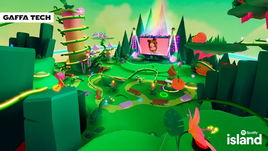 Spotify presenterar interaktiv värld