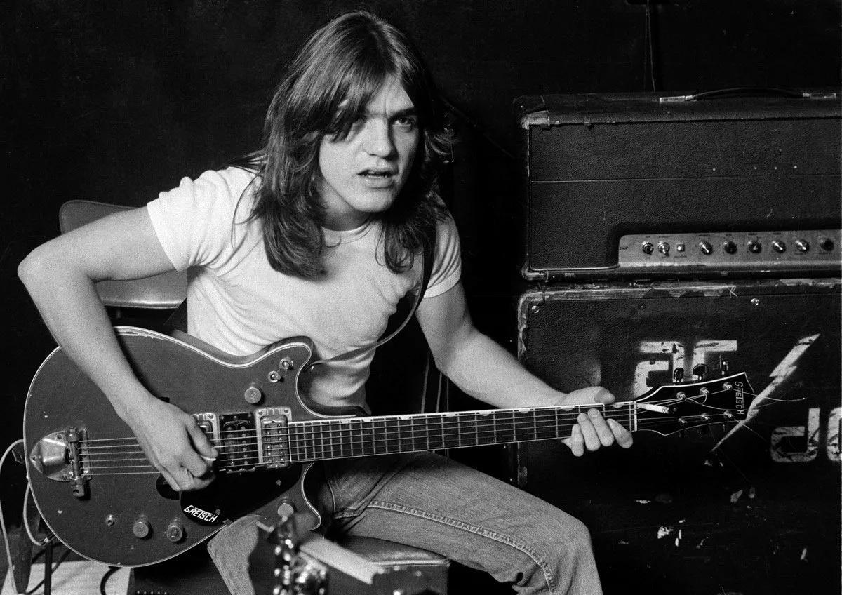 Malcolm Young i AC/DC er død 