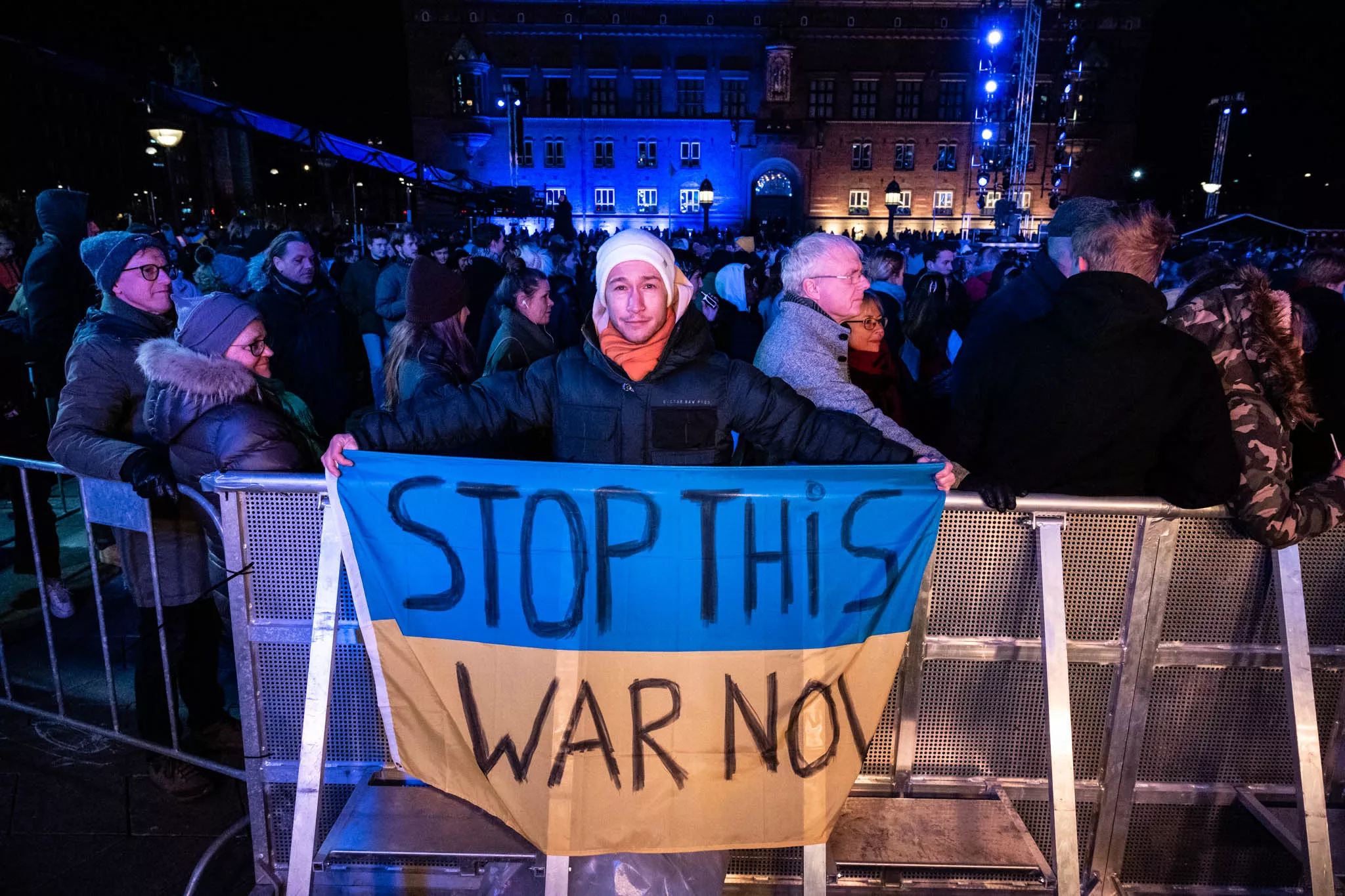 En hel dansk nation istemmer: Slava Ukraini