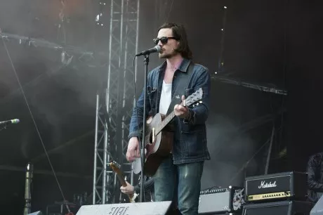 The Floor Is Made Of Lava : NorthSide Festival, Blue Stage