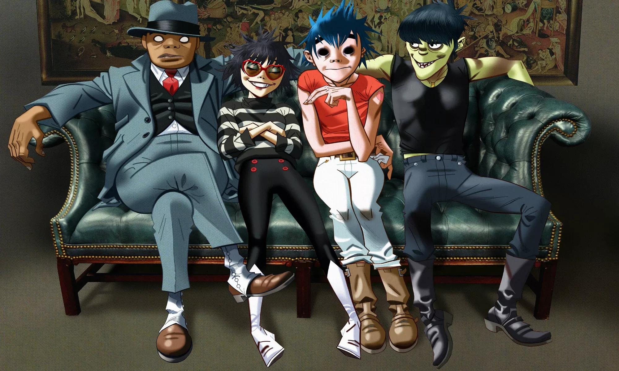 Gorillaz till Sverige