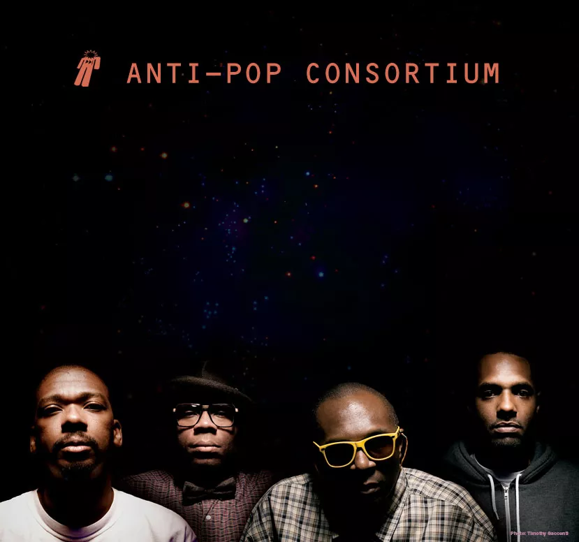 Anti Pop Consortium på vej til Århus