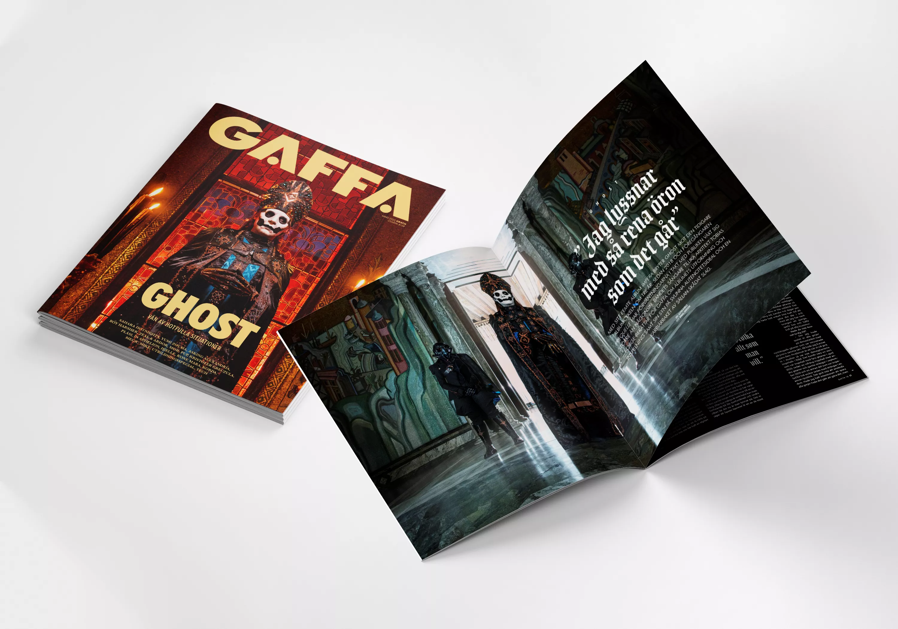 Nytt nummer ute nu – Ghost, Sahara Hotnights, Boy Harsher, Yumi Zouma, Zeal & Ardor, MOR, Asking Alexandria med flera