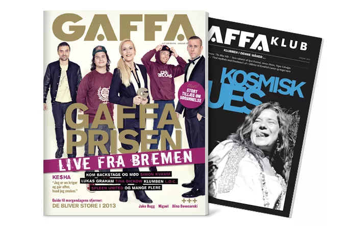 GAFFA januar er på gaden