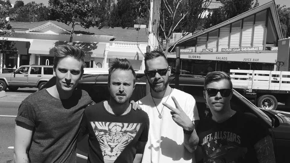 Turnédagbog: Saint Rebel er i USA – og møder Aaron Paul fra Breaking Bad