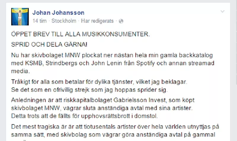 Läs punkarens virala attack mot skivbranschen