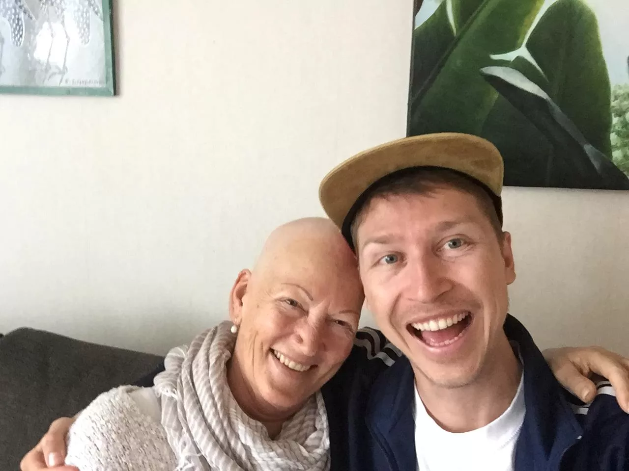 Hans låt om sin cancersjuka mamma gör succé på Mors Dag