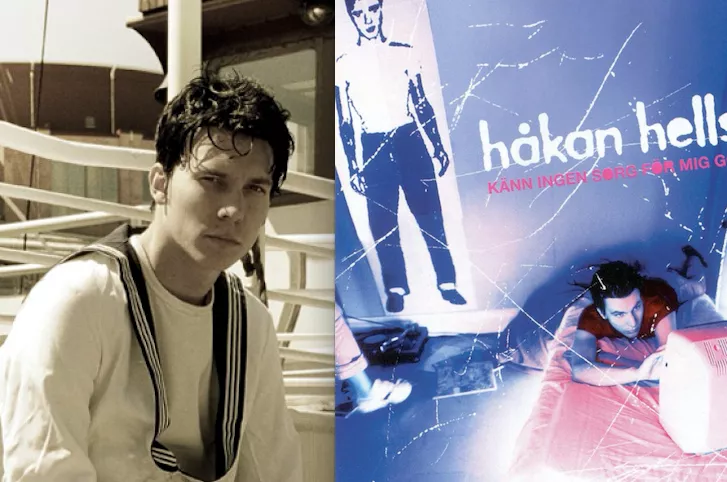 Här är historien bakom omslaget till Håkan Hellströms debut – "vi levde för det"